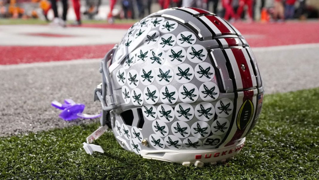 Why does Ohio State have stickers on football helmets? Explaining Buckeyes tradition