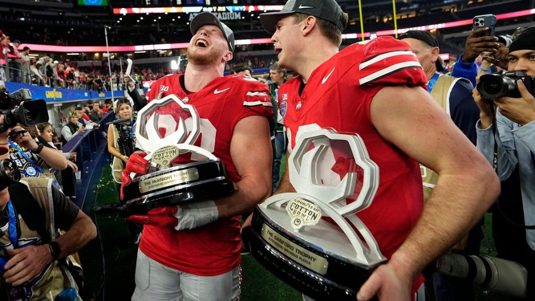 Who is Jack Sawyer? Ohio State football DE becomes Buckeyes legend in Cotton Bowl