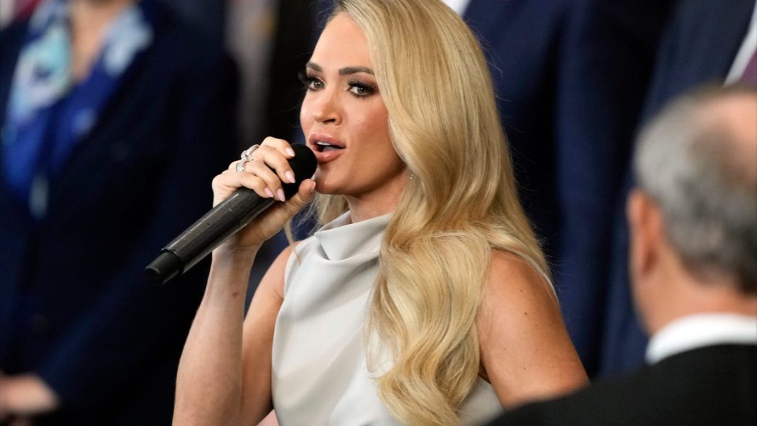 Carrie Underwood, Christopher Macchio, Lee Greenwood pay homage to Trump at inauguration