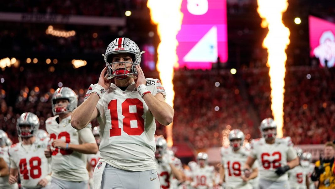 Ohio State’s Will Howard just wanted a chance to compete. Now, he’s a national champion