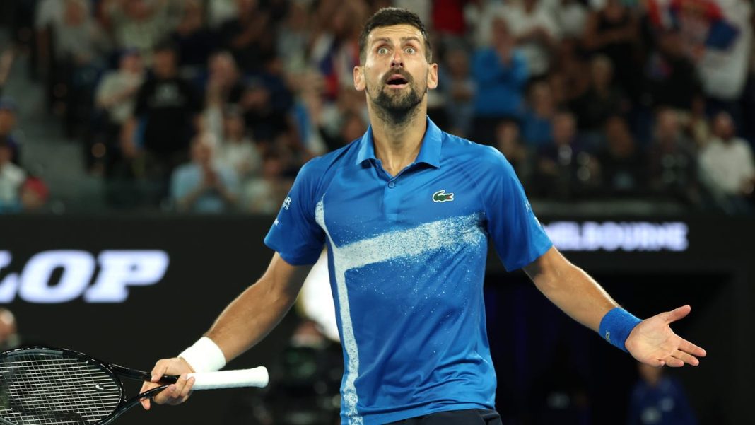 Novak Djokovic pushes past Carlos Alcaraz into Australian Open semifinals