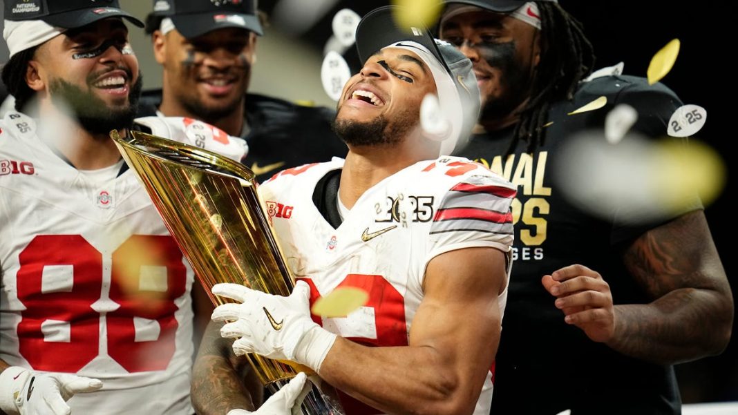 Ohio State leads the final college football NCAA Re-Rank 1-134 after national title