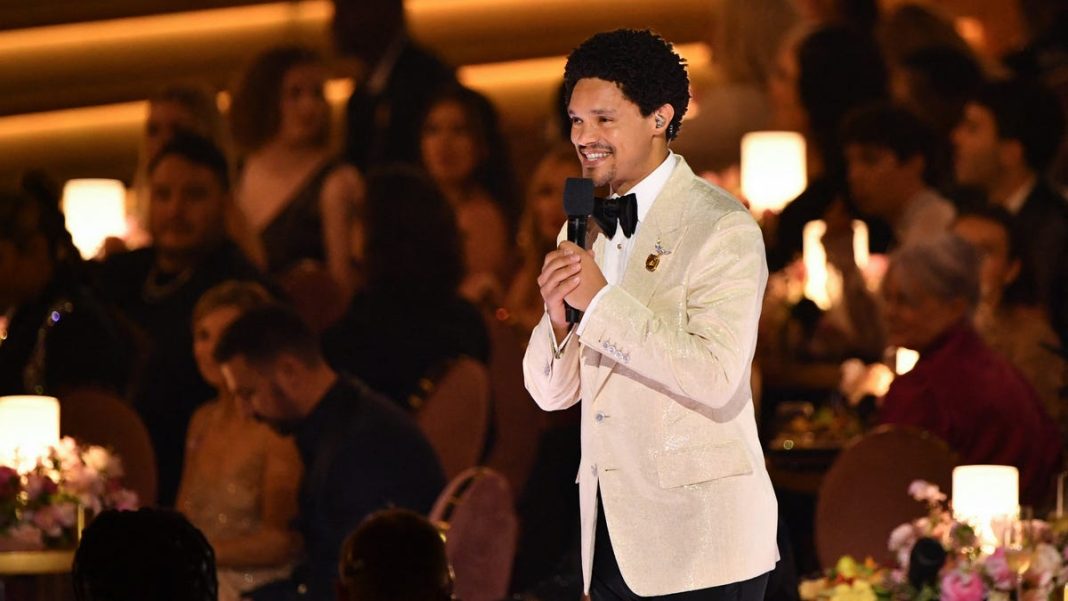 Trevor Noah will host the Grammys (again) as show continues despite fires