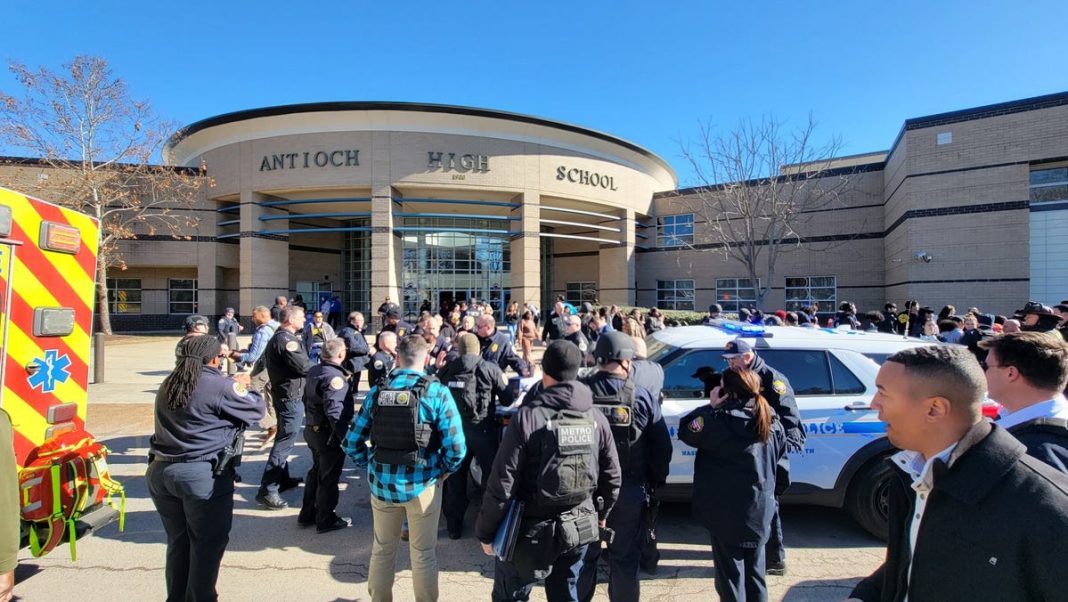 2 dead, including shooter, at Antioch High School in Tennessee, police say