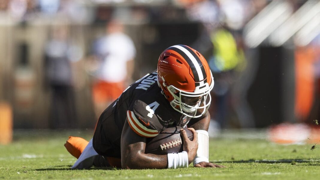 Browns’ Deshaun Watson ruptures Achilles tendon again; 2025 status unclear