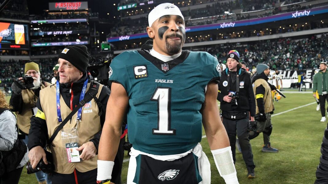 ‘We gotta correct this tape’: Eagles’ sloppy playoff win surfaces plenty of problem areas