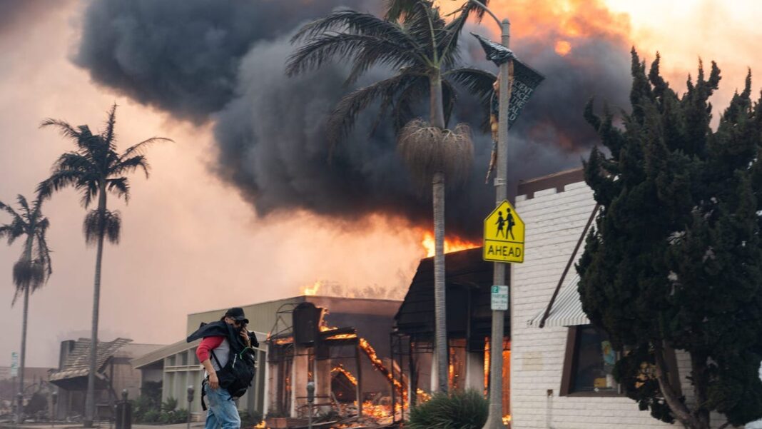 Crews race to contain LA wildfires as menacing winds may ramp up: Live updates