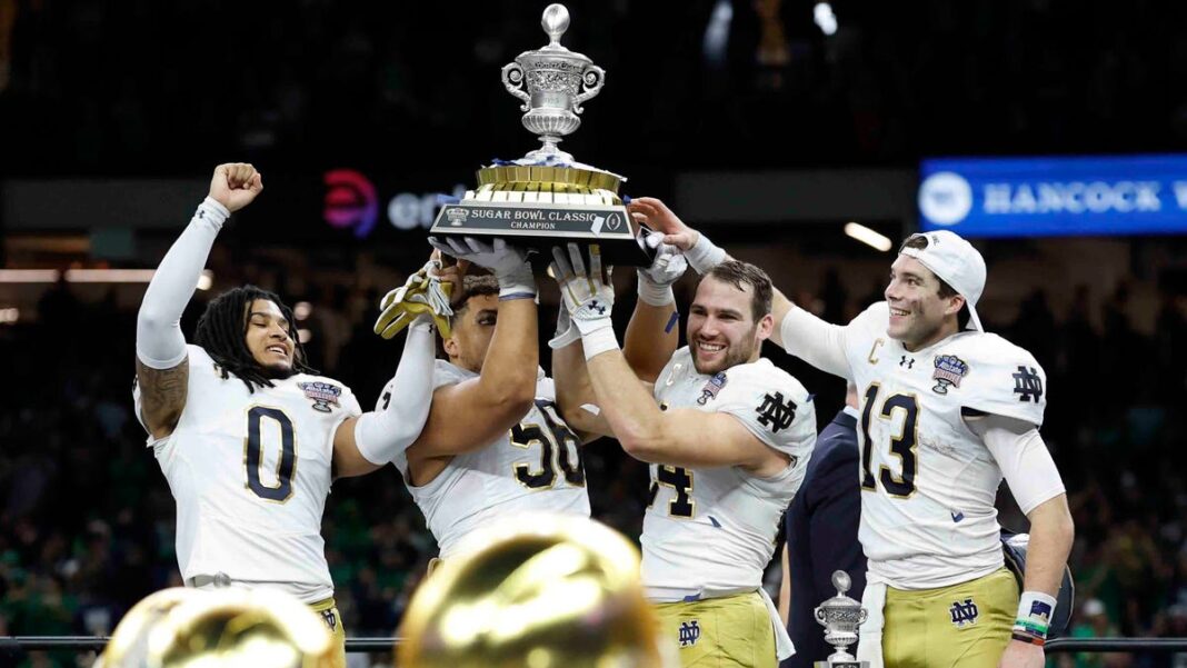 If Notre Dame, Marcus Freeman want to celebrate Sugar Bowl win, go beat Penn State