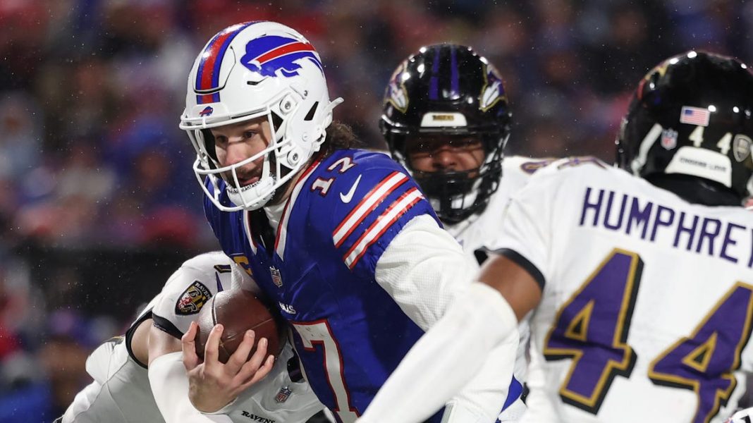 Bills hang on as Mark Andrews’ drop dooms Ravens’ chance for playoff comeback