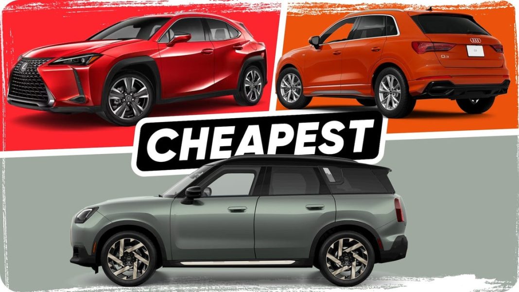 Cheapest luxury SUVs of 2025: Affluence made affordable