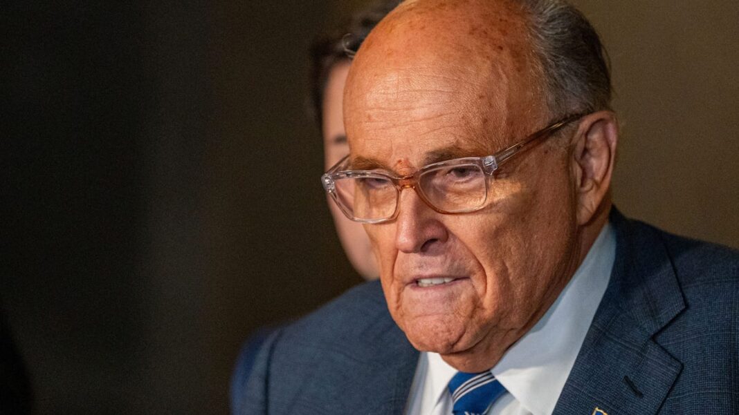 Judge holds Rudy Giuliani in contempt in Georgia election worker defamation case