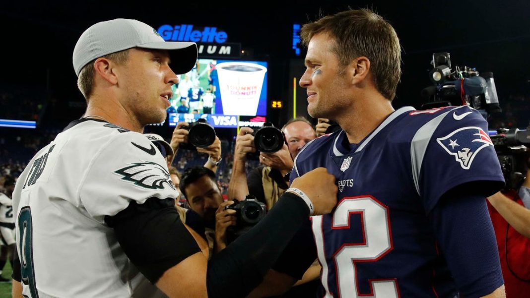 Tom Brady references ‘Philly Special’ in Fox broadcast of NFC championship game