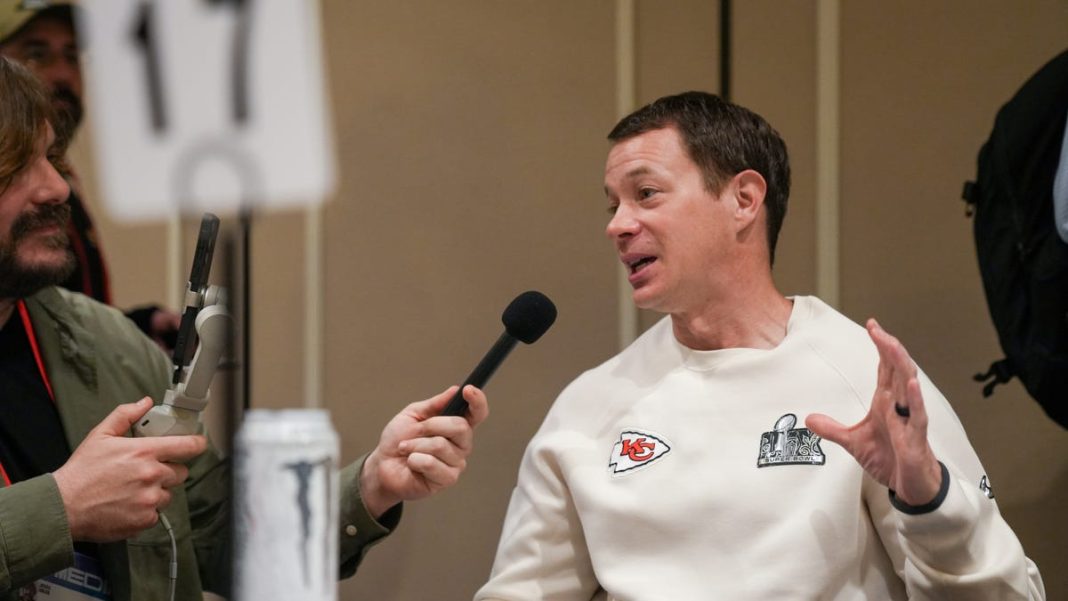 Chiefs coach talks training for Super Bowl, possible three-peat and Taylor Swift Pop-Tarts